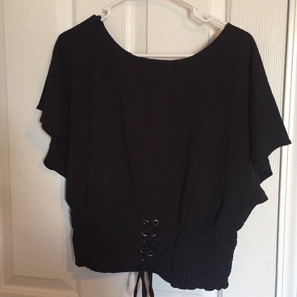 Corset black top